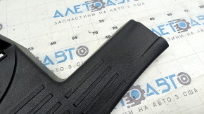 Ornamente prag ușă spate dreapta pentru Toyota Highlander 20-25, negru, hibrid