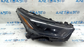 Far dreapta față cu LED+LED DRL pentru Toyota Highlander 21-25, închis la culoare
