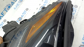 Фара передняя правая Toyota Highlander 21-26 LED+LED DRL темная, песок