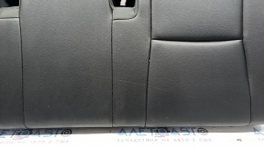 Подушка заднего ряда сидений 3 ряд Toyota Highlander 20-23 кожа черная, XLE, под чистку, царапины, надорван паралон