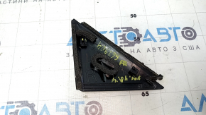 Ornament ușă dreapta față Toyota Highlander 20-25, triunghi, exterior, zgârietură, element de fixare rupt