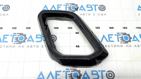 Ornament bară față stânga pentru Honda CRV 23-24 HEV, negru lucios, nisip, zgârieturi