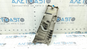 Ornament montant central stânga, curea superioară, Toyota Camry v50 12-14 SUA, bej, zgârieturi