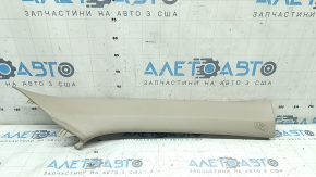 Накладка передней стойки верхняя правая Toyota Camry v50 12-14 usa беж, царапины, под чистку