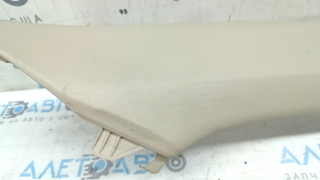 Накладка передней стойки верхняя правая Toyota Camry v50 12-14 usa беж, царапины, под чистку
