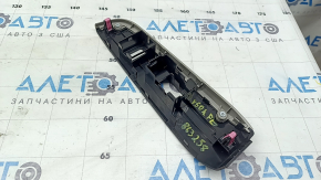 Ornament geam electric față dreapta pentru Toyota Camry v50 12-14 SUA, model gri, cu aspect de lemn, zgârieturi