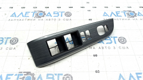 Ornament geam electric stânga față pentru Toyota Camry v50 12-14 SUA, finisaj gri cu aspect de lemn