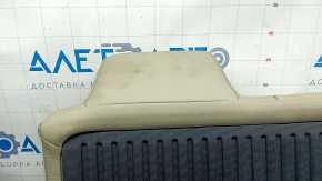 Спинка заднего ряда 2 ряд левая Toyota Camry v50 12-14 usa кожа беж, вставка ткань, под чистку, вмятина