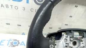 Руль голый Toyota Camry v50 12-14 usa LE, XLE, кожа, черный, царапины, потертости