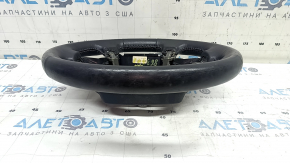 Руль голый Toyota Camry v50 12-14 usa LE, XLE, кожа, черный, царапины, потертости