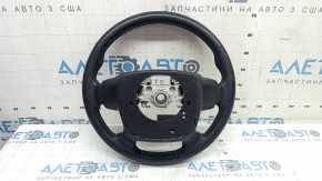 Руль голый Toyota Camry v50 12-14 usa LE, XLE, кожа, черный, царапины, потертости