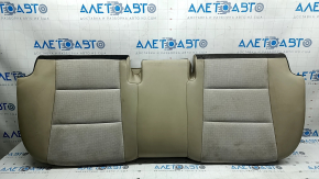 Подушка заднего сидения 2 ряд Toyota Camry v50 12-14 usa кожа беж, вставка ткань, под химчистку, вмятина