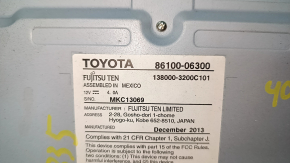 Головное устройство Toyota Camry v50 12-14 usa большой дисплей, царапины