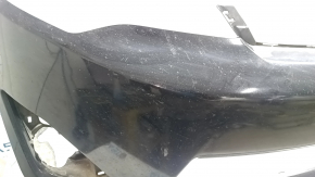 Бампер передний голый Toyota Camry v50 12-14 usa LE XLE, черный, песок, царапины, вмятина, надломано крепление
