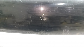 Бампер передний голый Toyota Camry v50 12-14 usa LE XLE, черный, песок, царапины, вмятина, надломано крепление