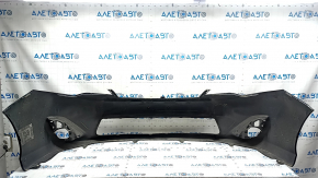 Бампер передний голый Toyota Camry v50 12-14 usa LE XLE, черный, песок, царапины, вмятина, надломано крепление