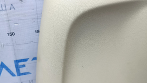 Накладка пассажирского сиденья задняя Toyota Avalon 13-18 бежевая, царапины, под чистку