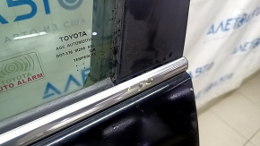Дверь в сборе передняя левая Toyota Camry v50 12-14 usa keyless, черный 218, тычка на хроме