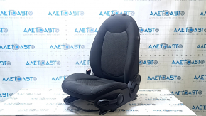 Водительское сиденье Mini Cooper Countryman R60 10-16 без airbag, механич, ткань черная, потерто