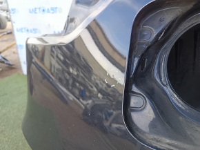Четверть крыло задняя правая Nissan Rogue 14-20 под BSM, отпилена, черная, ржавая, тычки