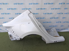 Четверть крыло задняя правая Mazda 3 19-26 4d, белая, отпилена, тычки