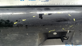 Порог правый Toyota Camry v50 12-14 usa LE XLE, с хромом, черный 218, потертость, царапины, песок