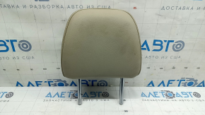 Подголовник передний левый Toyota Camry v50 12-14 usa, кожа бежевая, под чистку