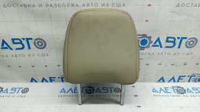 Подголовник передний левый Toyota Camry v50 12-14 usa, кожа бежевая, под чистку