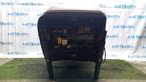Пассажирское сидение Tesla Model X 16-21 кожа бежевая, с airbag, электро, подогрев, помятости на коже, вмятости на коже спинки