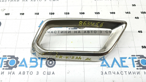 Насадка глушителя левая Honda CRV 23-26 HEV хром, царапины