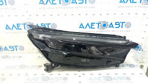Фара передняя правая в сборе Honda CRV 23-26 LED с черным глянцевым молдингом