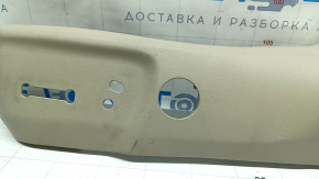 Накладка боковая водительского сидения Toyota Camry v50 12-14 бежевая, под электро, сломано крепление, под чистку, царапины