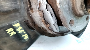 Цапфа со ступицей задняя правая BMW 4 F32/33/36 14-20 с кожухом, ржавая