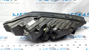 Фара передняя левая Tesla Model X 16-21 UP-LEVEL песок, сломана направляйка
