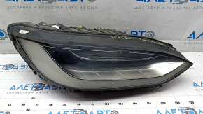 Фара передняя правая Tesla Model X 16-21 UP-LEVEL песок, сломана направляйка
