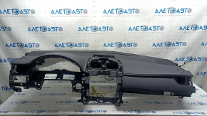 Bord față cu airbag pentru Toyota Camry v50 12-14 SUA, negru, zgârieturi