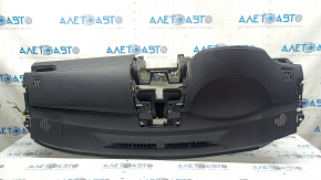 Торпедо передняя панель с AIRBAG Toyota Camry v50 12-14 usa черная, царапины, надрыв