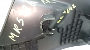 Накладка порога задняя правая Ford Fusion mk5 17-20 черная, царапины, надломано крепление