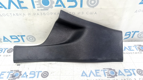 Накладка порога задняя левая Ford Fusion mk5 17-20 черная, царапины