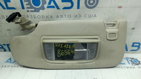 Vizieră stânga pentru Ford Fusion mk5 17-20, gri deschis, fără cârlig, fără mufă, cu iluminare din spate, pentru curățare