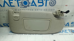 Vizieră dreapta pentru Ford Fusion mk5 17-20, gri deschis, fără cârlig, fără mufă, cu iluminare din spate, pentru curățare