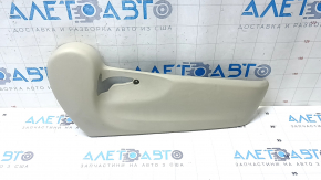 Накладка боковая пассажирского сидения правая Toyota Prius V 12-17 серая, царапины