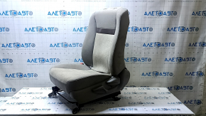 Водительское сиденье Toyota Camry v50 12-14 usa без airbag, механическое, ткань серая, под химчистку