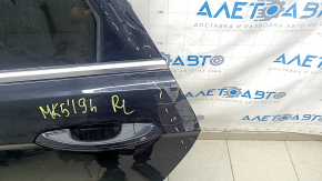 Дверь в сборе задняя левая Ford Fusion mk5 17-20 черный UM, в клее