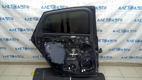 Дверь в сборе задняя левая Ford Fusion mk5 17-20 черный UM, в клее