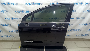 Дверь в сборе передняя левая Ford Fusion mk5 13-20 hybrid, keyless, черный UM, без заглушки внешней ручки двери, царапины на накладке