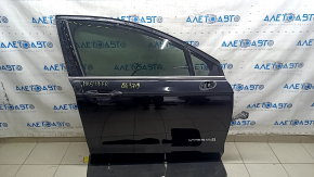 Дверь в сборе передняя правая Ford Fusion mk5 13-20 hybrid, keyless, черный UM, в клее