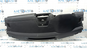 Торпедо передняя панель с AIRBAG Honda CRV 23-26 черная, с накладкой динамика, ржавый пиропатрон