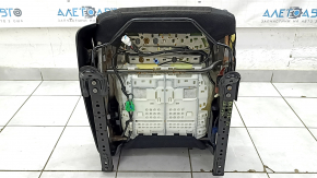 Пассажирское сидение Honda CRV 23-26 без airbag, механическое, подогрев, ткань черная с оранжевой строчкой, Sport, под химчистку