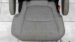 Задний ряд сидений 2 ряд правый Toyota Sienna 21-22 без airbag, механическое, ткань серая, под химчистку